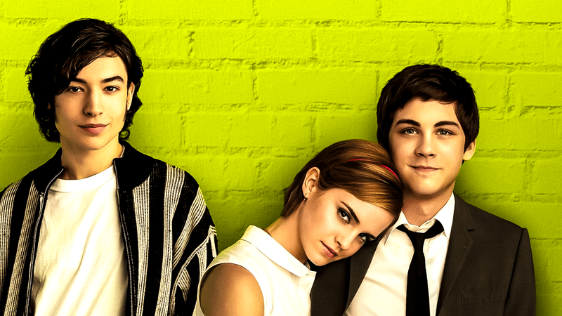 The Perks of Being a Wallflower Ezra Miller, Emma Watson, Logan Lerman.