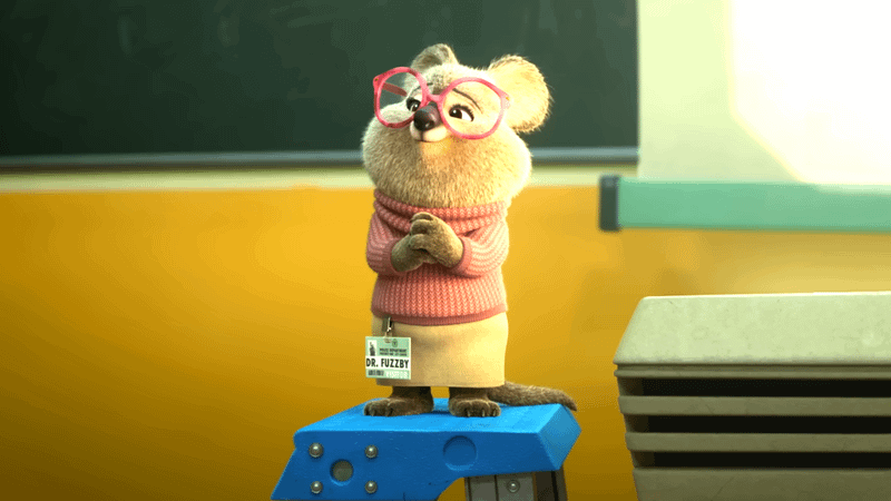 Dr. Fuzzby voiced by Quinta Brunson