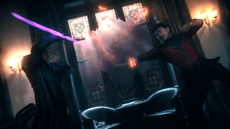 Shang Chi fights Gambit in Avengers: Doomsday.