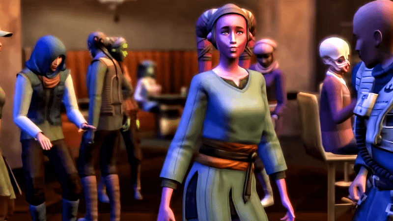 Star Wars: Journey to Batuu Sims 4 crossover.