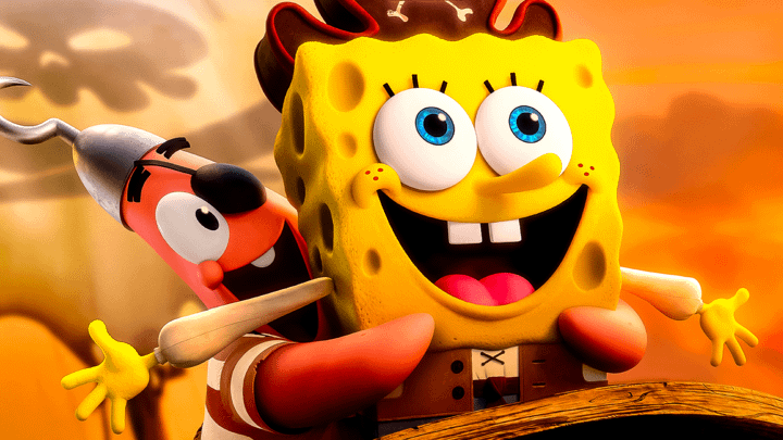 SpongeBob and Patrick.