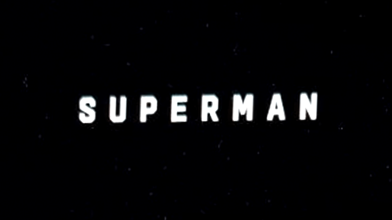 The Superman logo that was used in the film