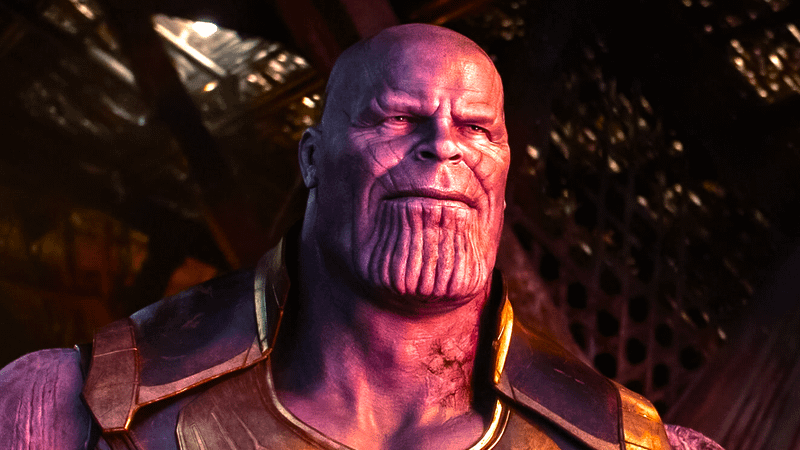 Josh Brolin as Thanos in Avengers: Infinity War.