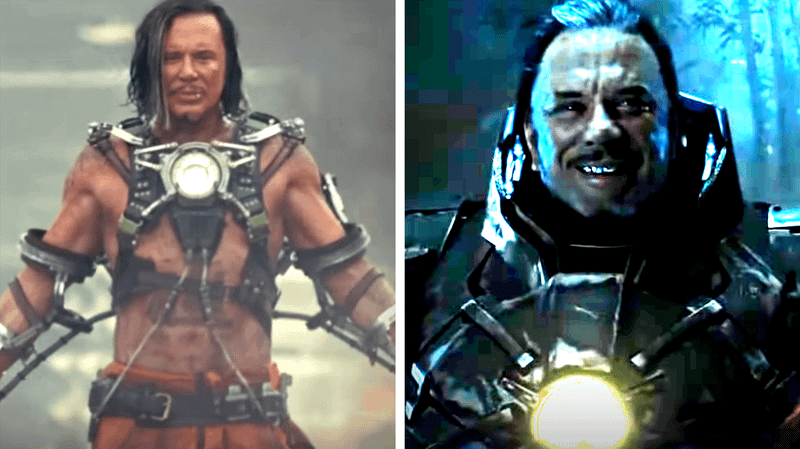 Whiplash in Iron Man 2.