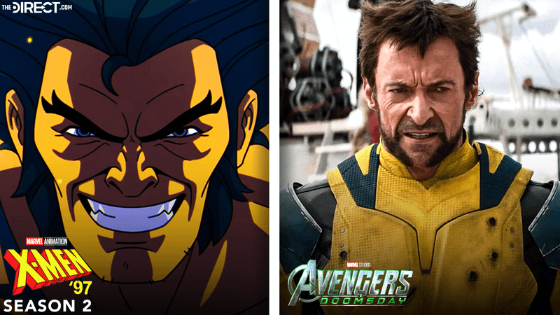 Wolverine from X-Men' 97 and Deadpool & Wolverine.