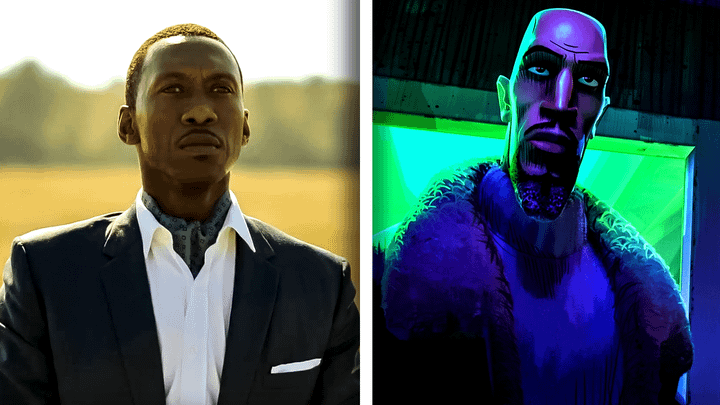 Mahershala Ali in Green Book and The Prowler.