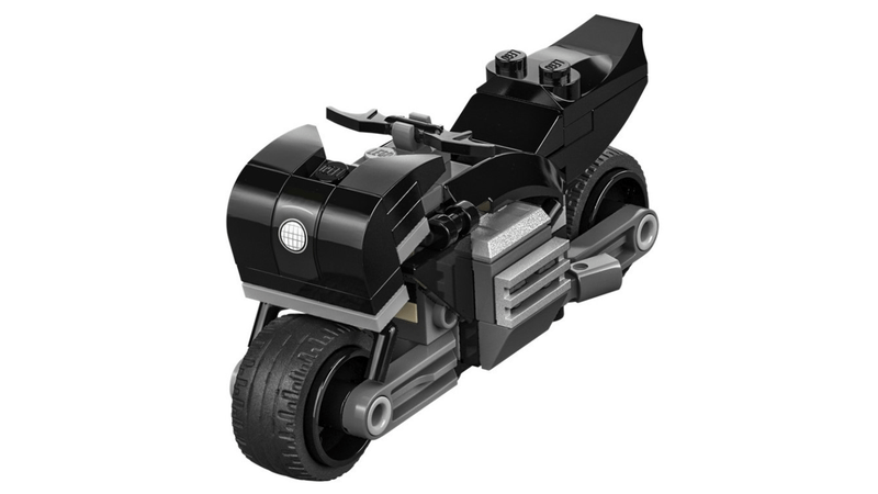 LEGO version from the Batcycle from The Batman