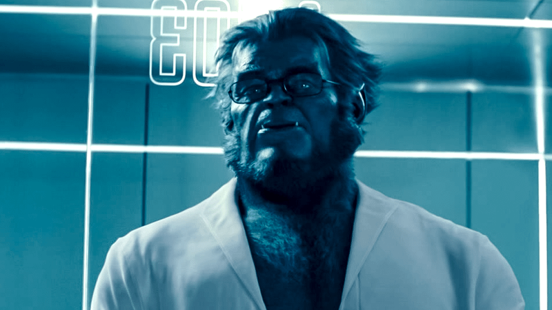 Kelsey Grammar as Beast in The Marvels post-credits scene.