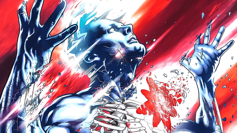 Captain Atom in DC Comics.