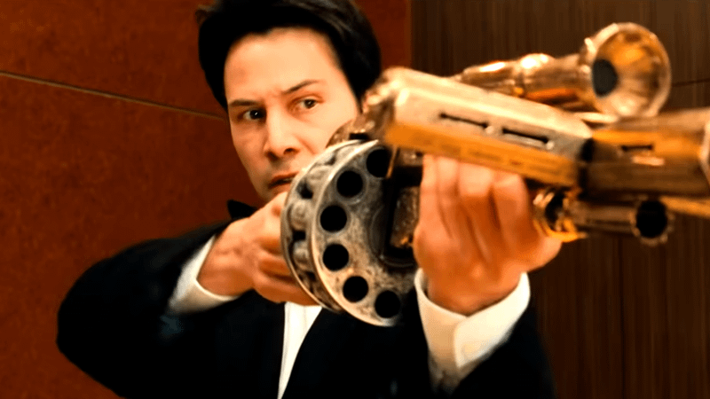 Keanu Reeves as Constantine.