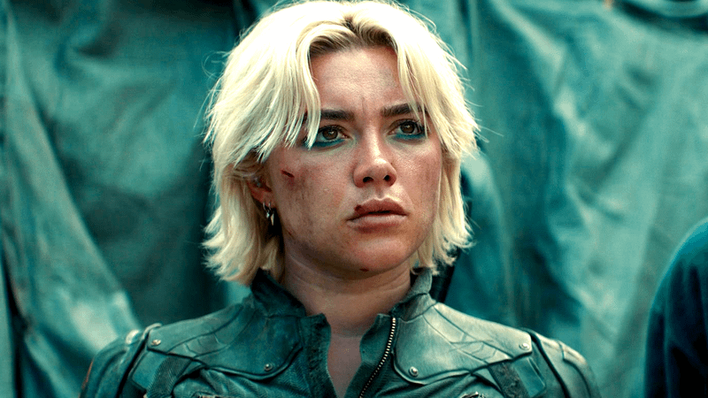 Florence Pugh as Yelena Belova at the end of Thunderbolts*.
