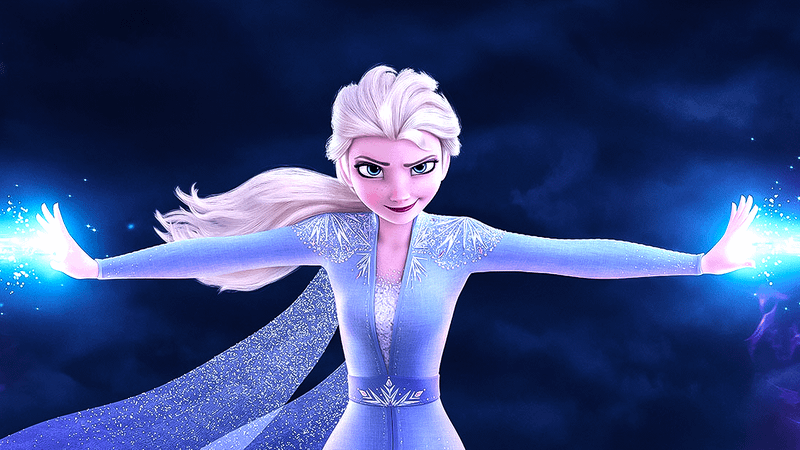Elsa from the Frozen franchise.