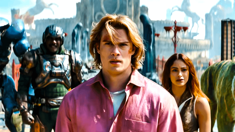 Nicholas Galitzine as He-Man in Masters of the Universe.