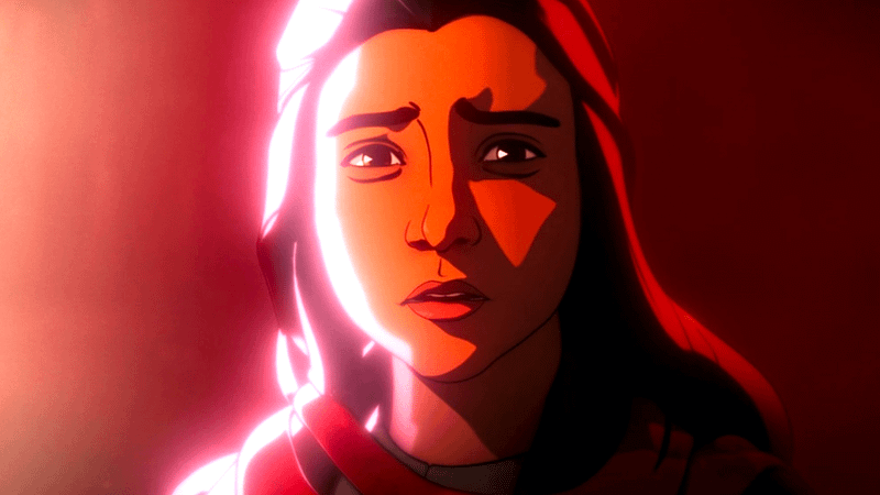 Ms. Marvel looking sad in Marvel Zombies