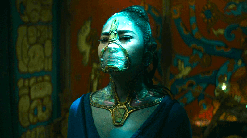 Mabel Cadena as Namora in Black Panther: Wakanda Forever.