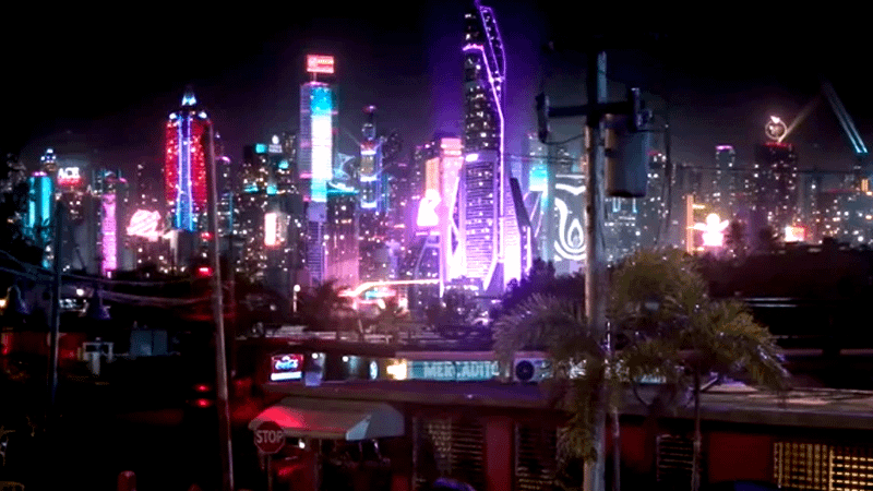 Palmera City in Blue Beetle