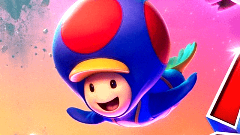 Penguin Suit Toad in Super Mario Galaxy Movie.