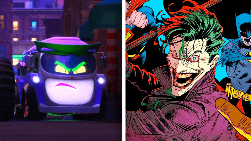 Prank in Batwheels, Joker in DC Comics