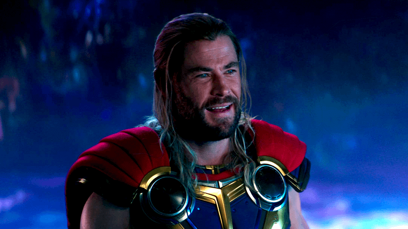 Chris Hemsworth's Thor in Thor: Love and Thunder