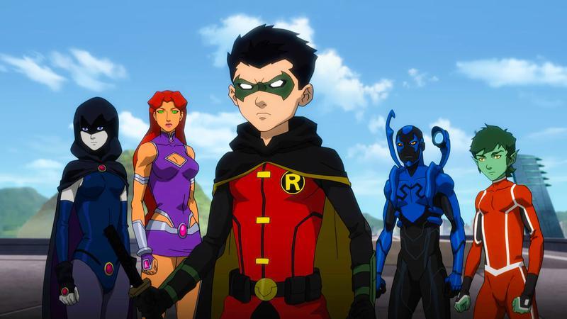 Damian Wayne and Teen Titans.