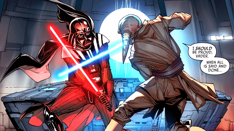 Darth Vader vs. Ferren Barr.