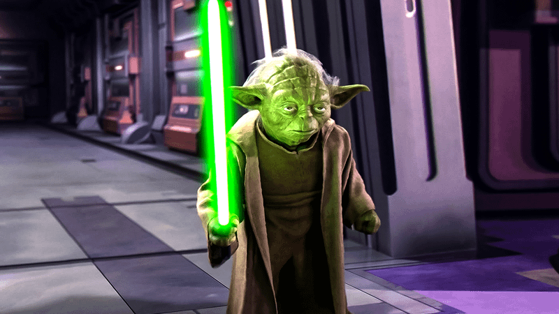 Yoda in Star Wars: Revenge of the Sith