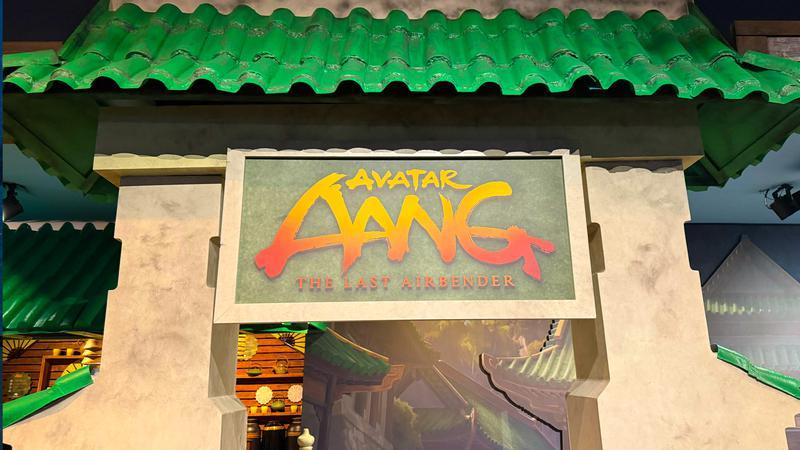 Avatar Aang: The Last Airbender photo op at Paramount+ Lodge at SDCC 2026.
