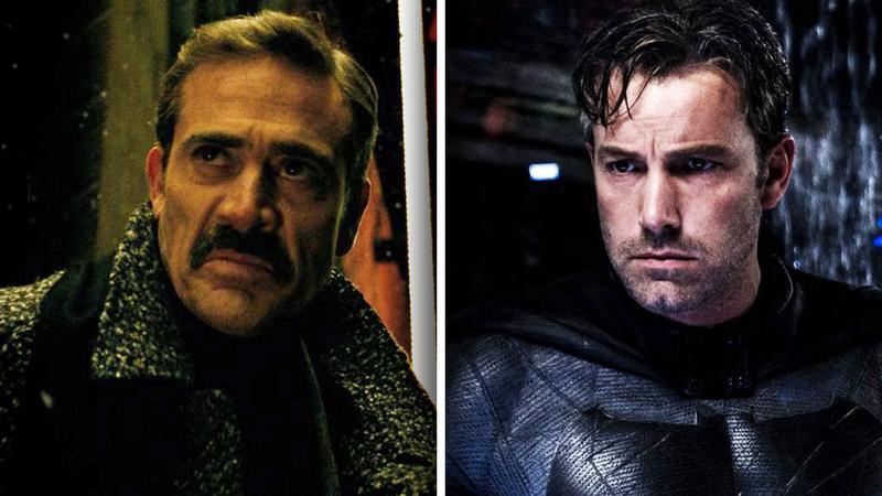 Jeffrey Dean Morgan as Thomas Wayne with Ben Affleck Batman.
