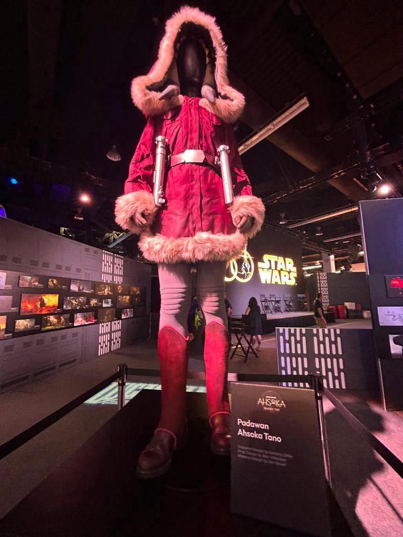 Ahsoka Season 2, Red Padawan winter costume at D23.