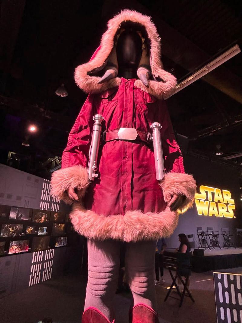 Ahsoka Season 2, Red Padawan winter costume at D23.