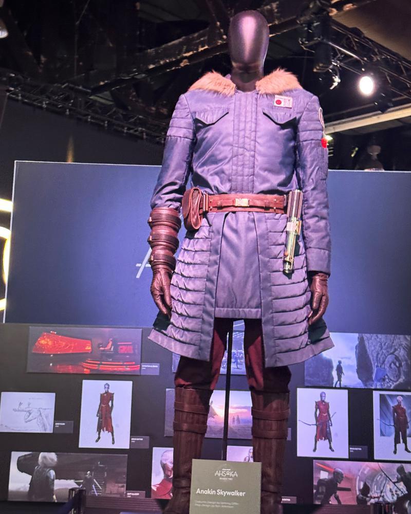 Ahsoka Season 2, Anakin Skywalker winter costume at D23.