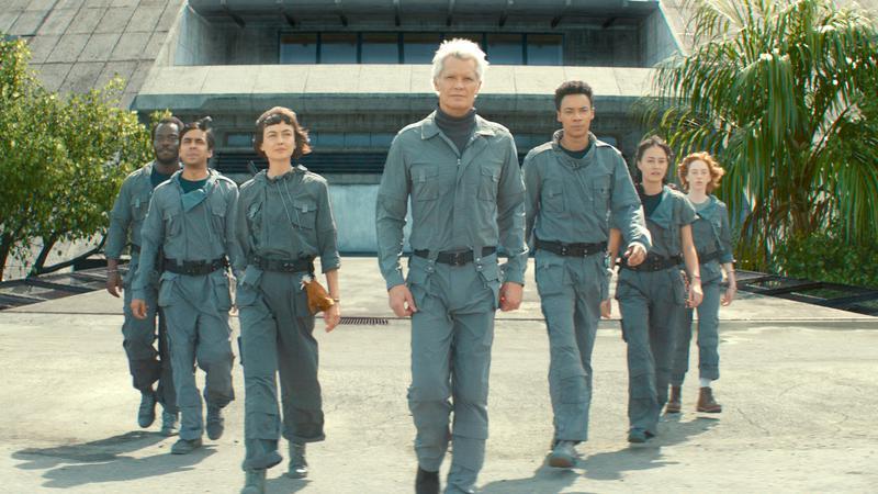 The cast of Alien: Earth going on a mission