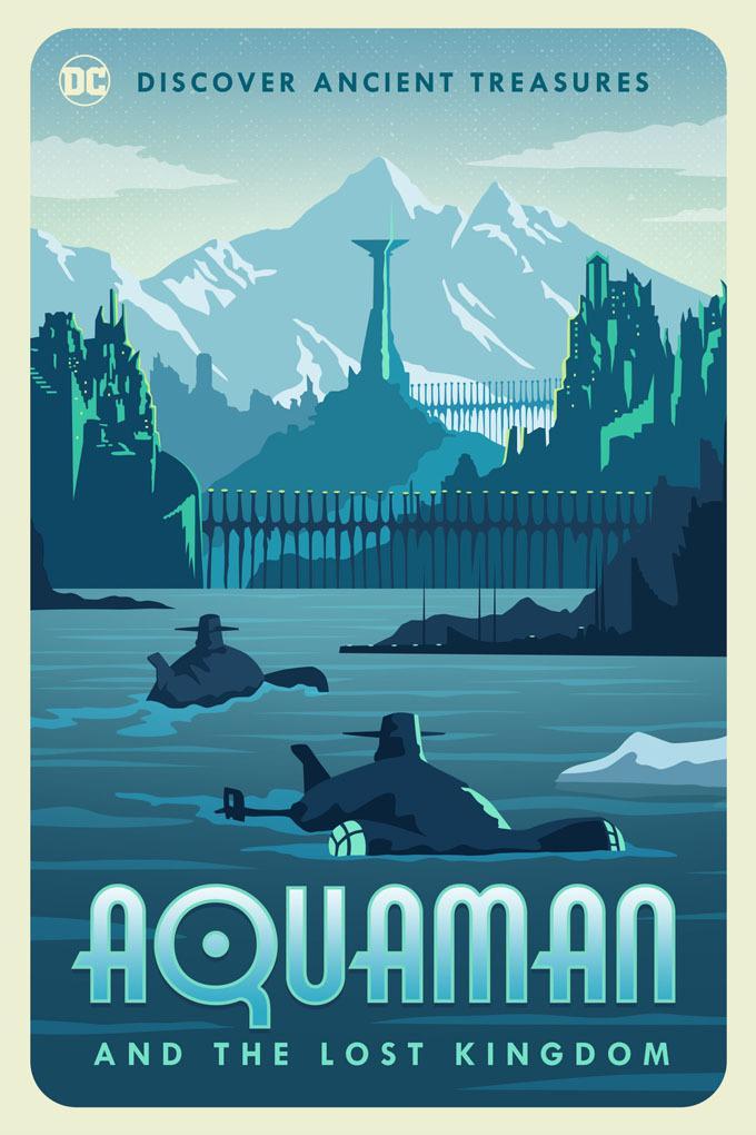 Poster for Aquaman and the Lost Kingdom.