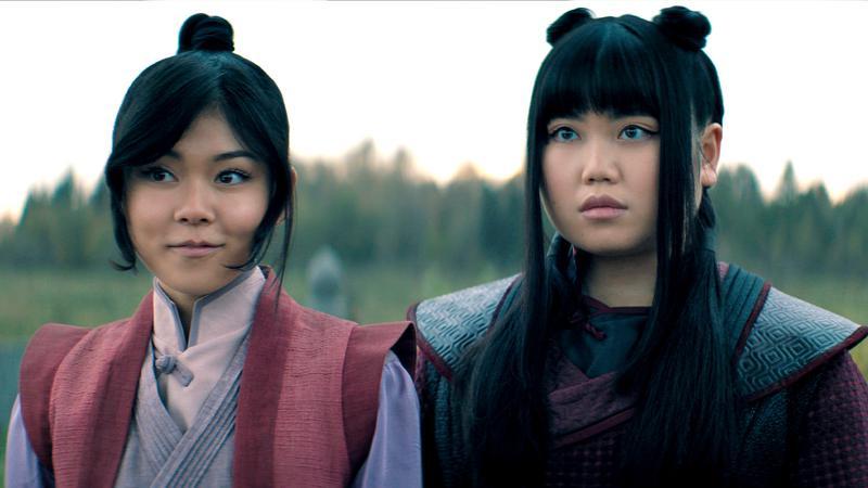 Ty Lee and Mai in Avatar: The Last Airbender.