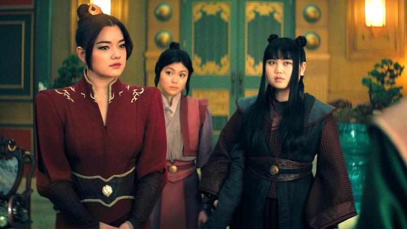 Azula, Ty Lee, and Mai together.