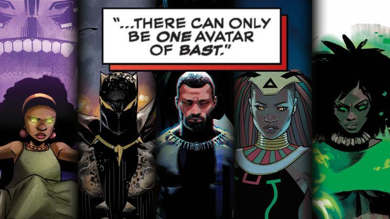 Bast Avatar Header Black Panther Comics