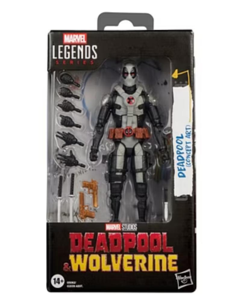 Deadpool and Wolverine Marvel Legends toy by Hasbro.