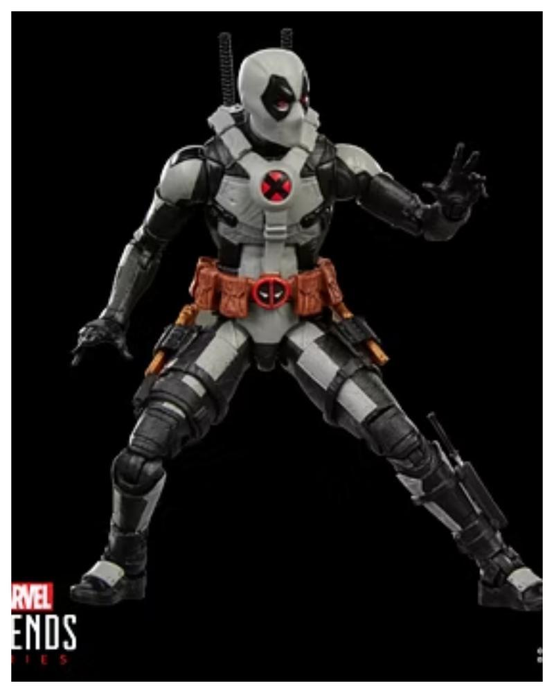 Deadpool in his X-Force costume from Marvel Comics.