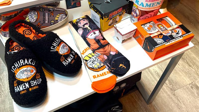 Bioworld Naruto merchandise.