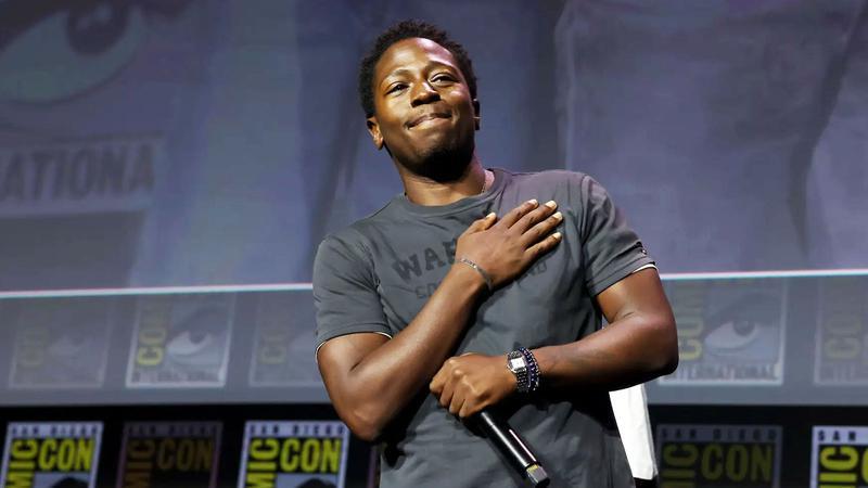 David Jonsson T'Challa at San Diego Comic-Con, Black Panther 3.
