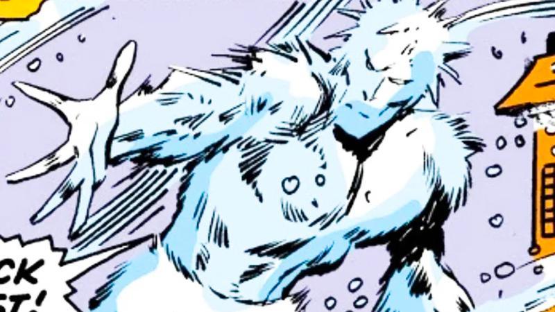 Iron Man villain Blizzard in Marvel Comics.