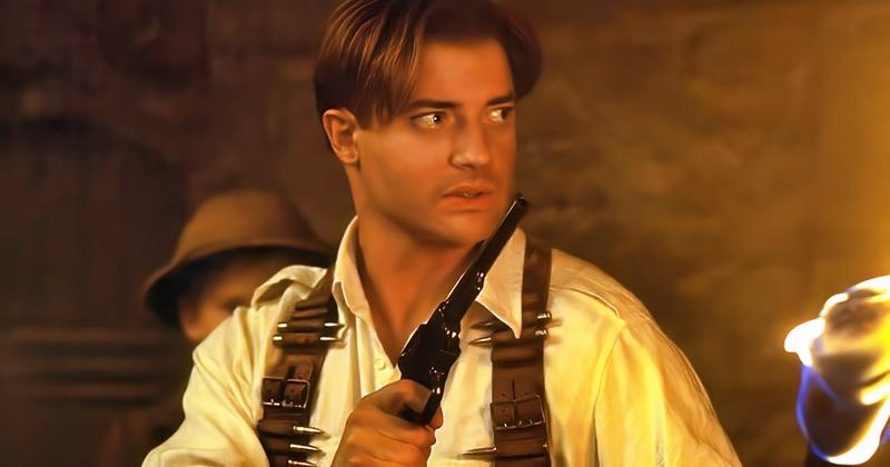 Brendan Fraser in The Mummy franchise