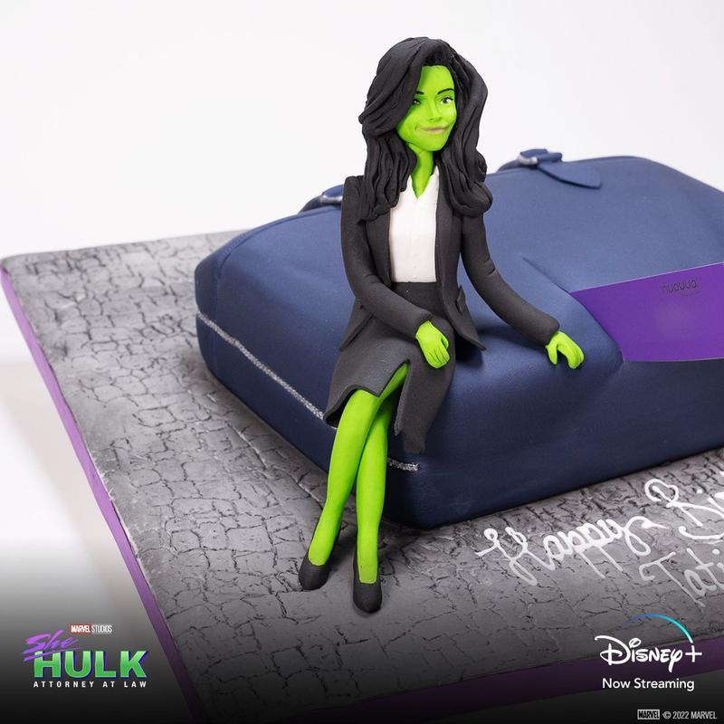 She-Hulk birthday cake