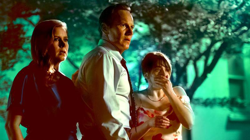 The Bowden family looking shocked in Cape Fear.