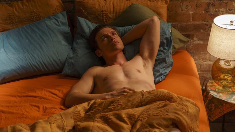 Nick Robinson shirtless in Charlie Harper.