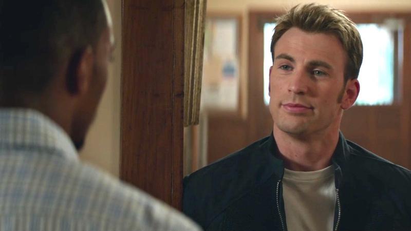 Steve Rogers speaks with Sam Wilson in Captain America: The Winter Soldier