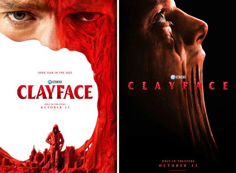 DC Studios Clayface movie first and third poster.