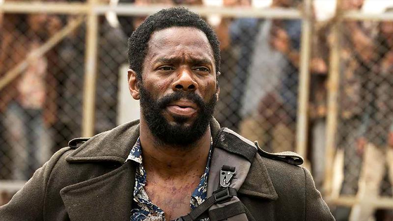 Colman Domingo in a big jacket