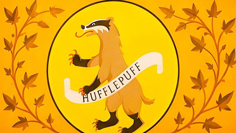 HBO Harry Potter, Hufflepuff house crest.