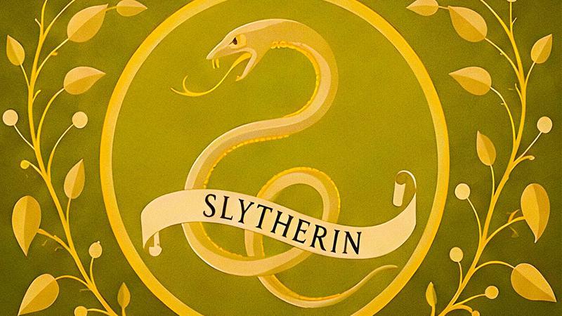 HBO Harry Potter, Slytherin house crest.